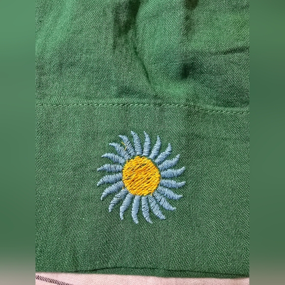 Free People Emory Embroidered Midi Dress Size XS - Picture 10 of 15